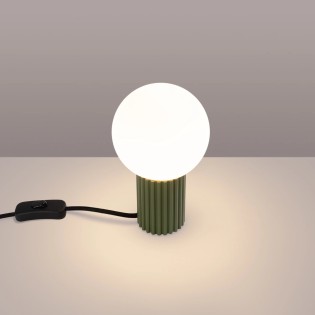 Table lamp Mido, green