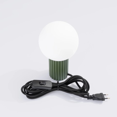 Table lamp Mido, green