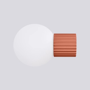 Wall light Mido, red