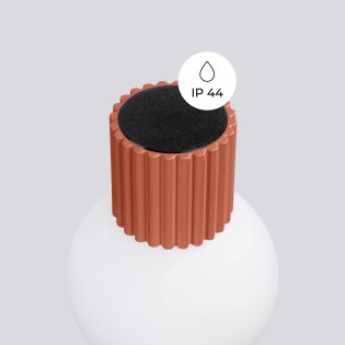 Wall light Mido, red