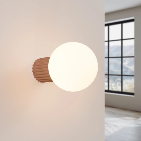 Wall light Mido, mocha