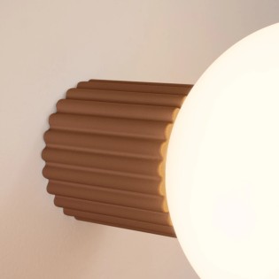 Wall light Mido, mocha