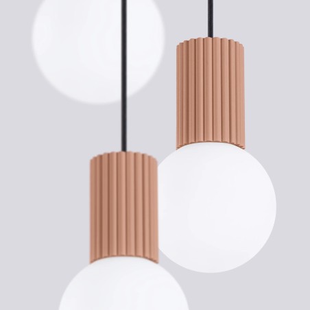 copy of Lámpara colgante Nato gris, 1 luz