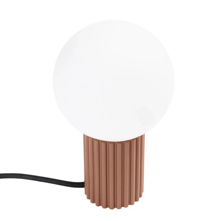 Table lamp Mido, mocha