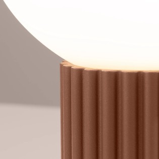 Table lamp Mido, mocha