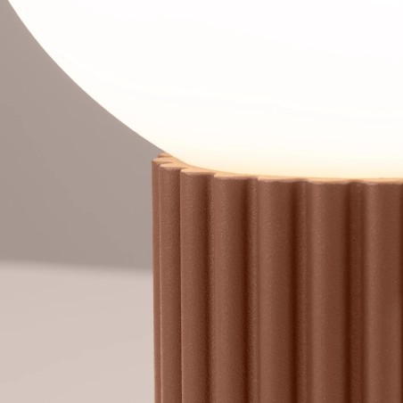 Table lamp Mido, mocha