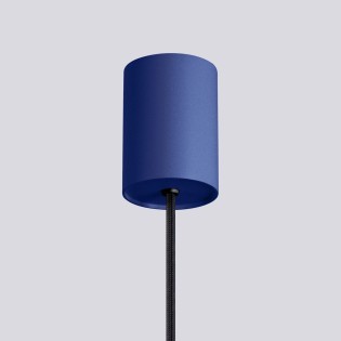 Pendant light Mido, ultramarine blue
