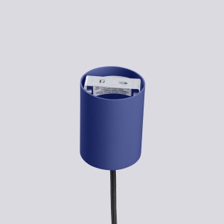 Pendant light Mido, ultramarine blue