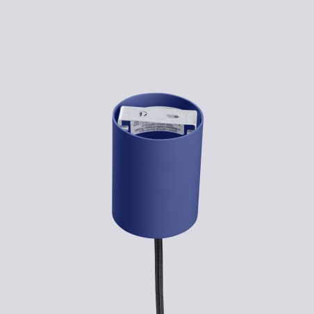 Pendant light Mido, ultramarine blue