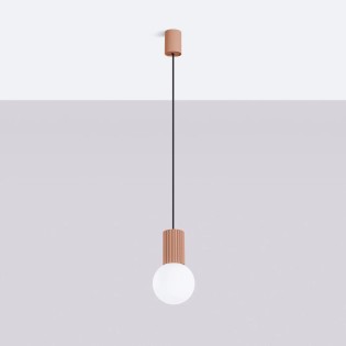 Pendant light Mido, mocha