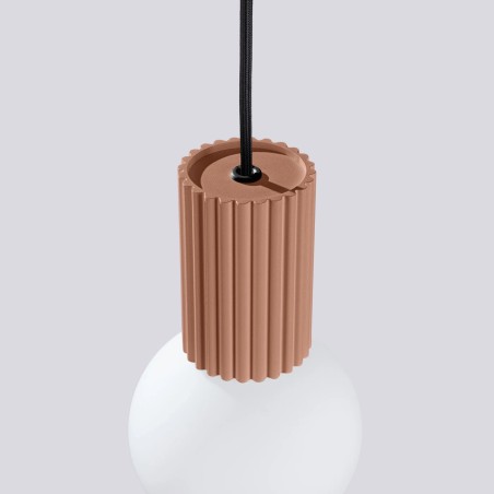 Pendant light Mido, mocha