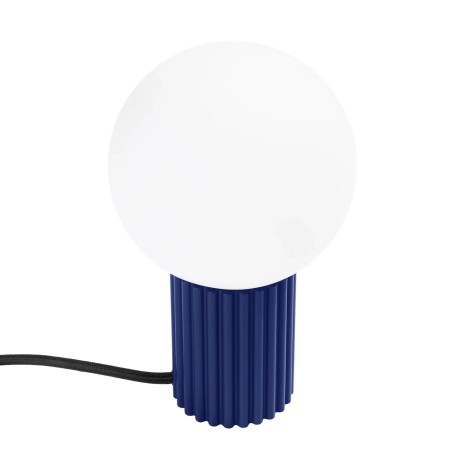 Table lamp Mido, ultramarine blue