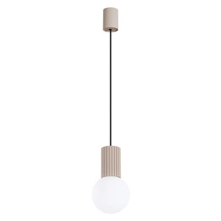 Pendant light Mido, taupe