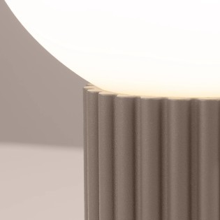 Table lamp Mido, taupe
