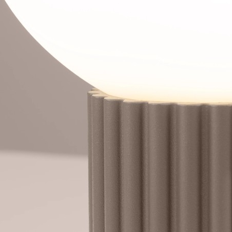 Table lamp Mido, taupe