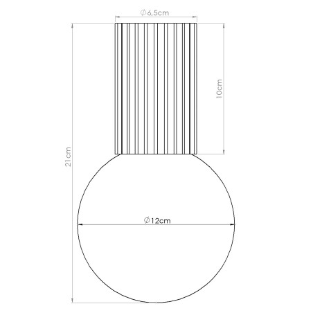 copy of Lámpara colgante Nato gris, 1 luz