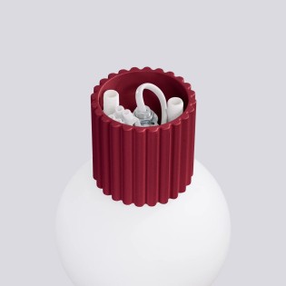 Wall light Mido, bourgogne