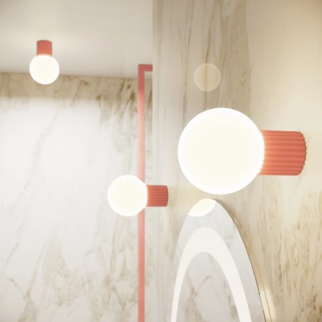 Wall light Mido, peach