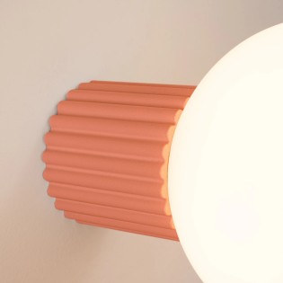 Wall light Mido, peach