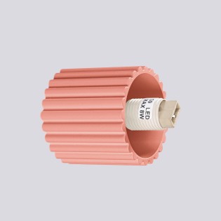 Wall light Mido, peach