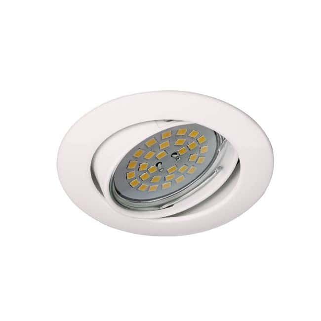 Zar - Recessed Spotlight Kit, Lampholder and Light bulb, white Zar - Recessed Spotlight Kit, Lampholder and Light bulb, white
