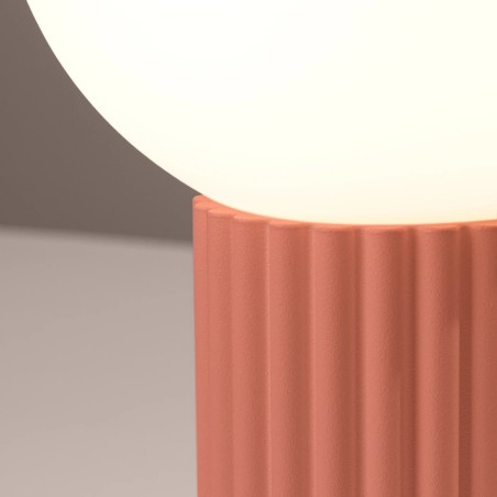 Table lamp Mido, peach
