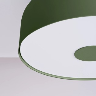 Ceiling light Usni, green