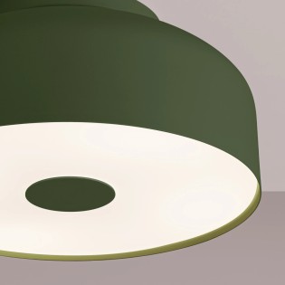 Ceiling light Usni, green