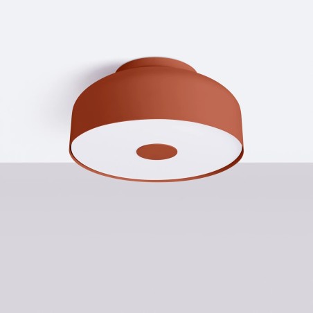 Ceiling light Usni, red