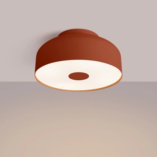 Ceiling light Usni, red