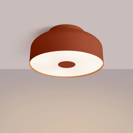 Ceiling light Usni, red