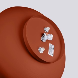Ceiling light Usni, red