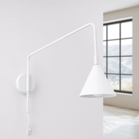 Wall light Naon, white