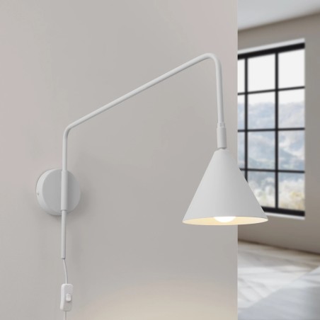 Wall light Naon, white