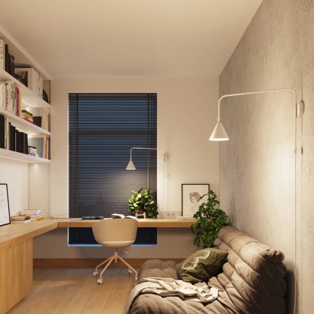 Wall light Naon, white