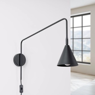 Wall light Naon, black