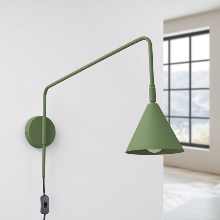 Wall light Naon, green