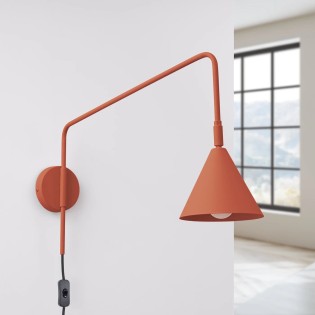 Wall light Naon, red