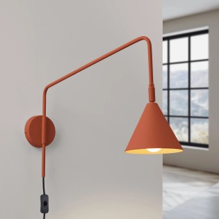 Wall light Naon, red