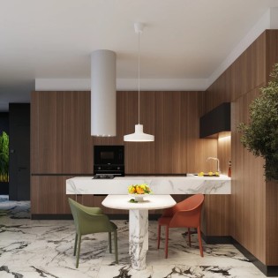 Pendant lamp Male, white