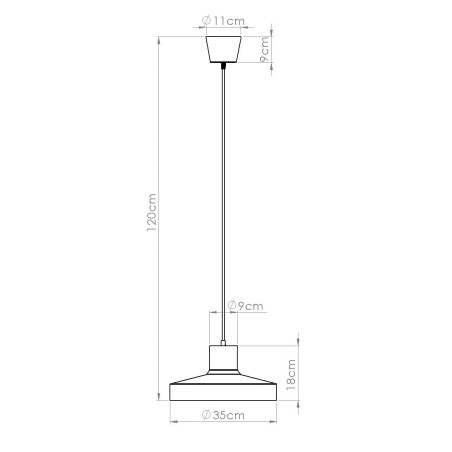Pendant lamp Male, white