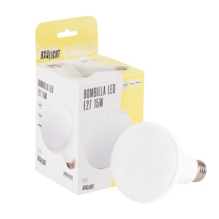 LED Bulb E27 15W  1123Lm 3000ºK R90 40.000H