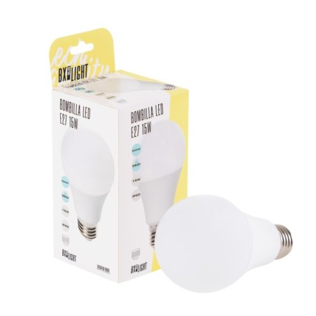 LED Bulb E27 15W  1250Lm 4200ºK A60 40.000H