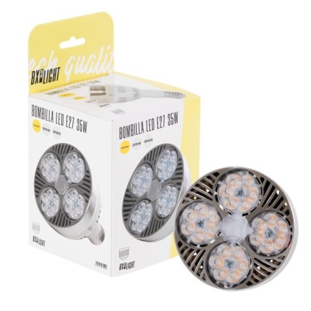 Bombilla LED E27 35W 2.800Lm 6000ÂºK PAR30 Ventilador 40.000H