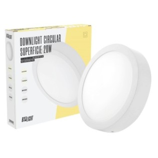 LED ceiling light 20W 2000Lm  4200ºK Circular 40.000H