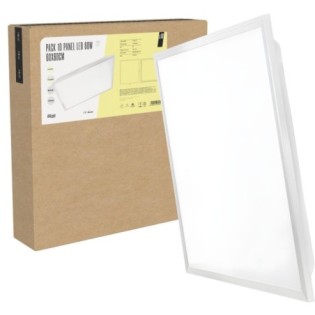 10-pack LED panels LED - Modular 600x600 60W 4000 K