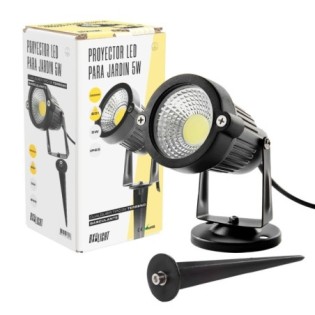 Foco LED Jardines 5W  421Lm 3000ÂºK Pincho 40.000H
