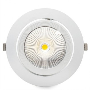 Foco Downlight LED 30W  3000Lm 4200ÂºK Orientable UGR17 50.000H