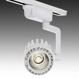 Foco de Carril LED 30W 2.600Lm 6000ÂºK Faith MonofÃ¡sico 40.000H