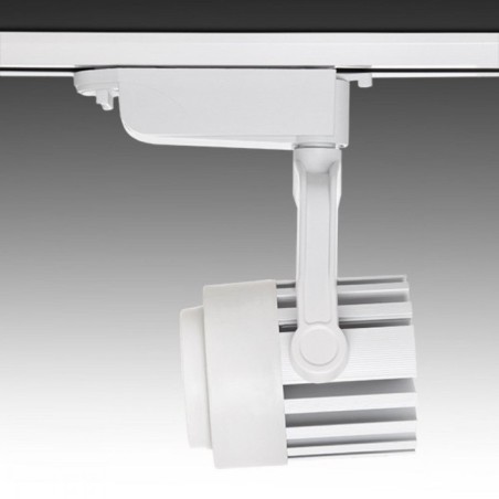 Foco de Carril LED 30W 2.210Lm 4200ÂºK Faith MonofÃ¡sico 40.000H